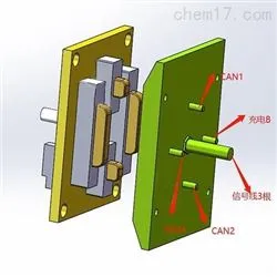 带通讯带激光对射刷板刷块